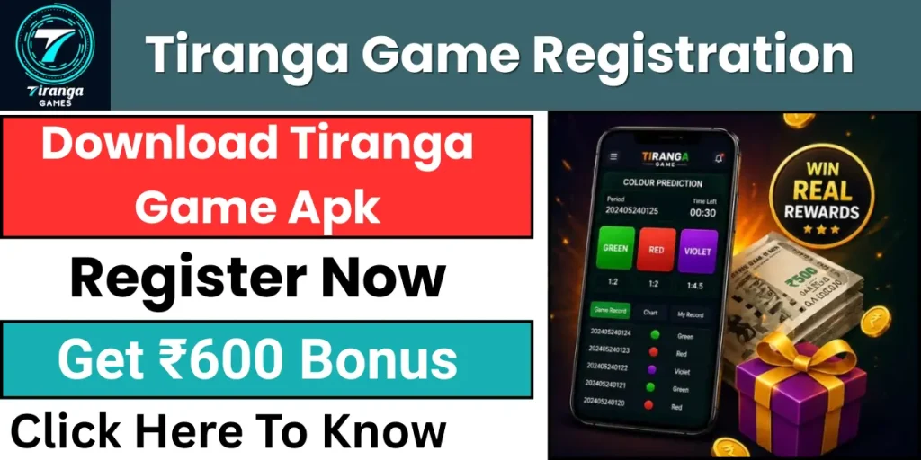 Tiranga Game Registration